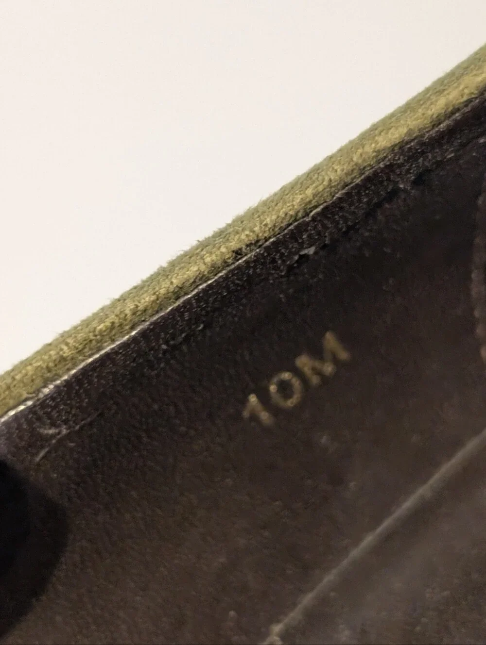 Van Eli Green Suede Pumps Sz. 10M